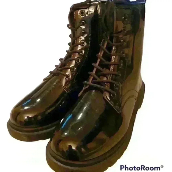 Mudd black patent leather boots - Picture 2 of 5